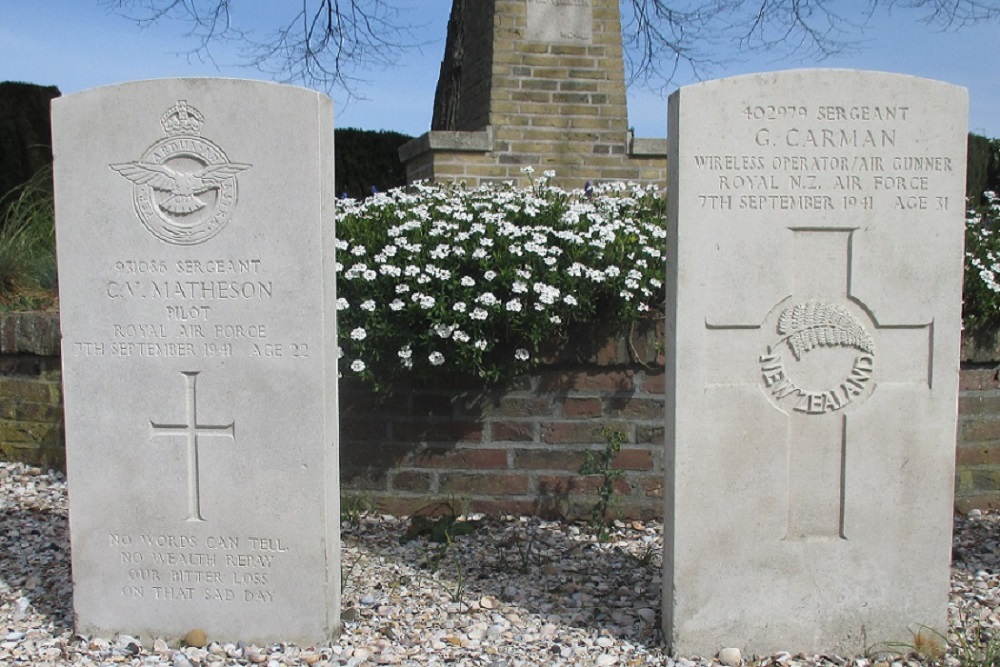 Commonwealth War Graves Protestant Cemetery Bergum #2