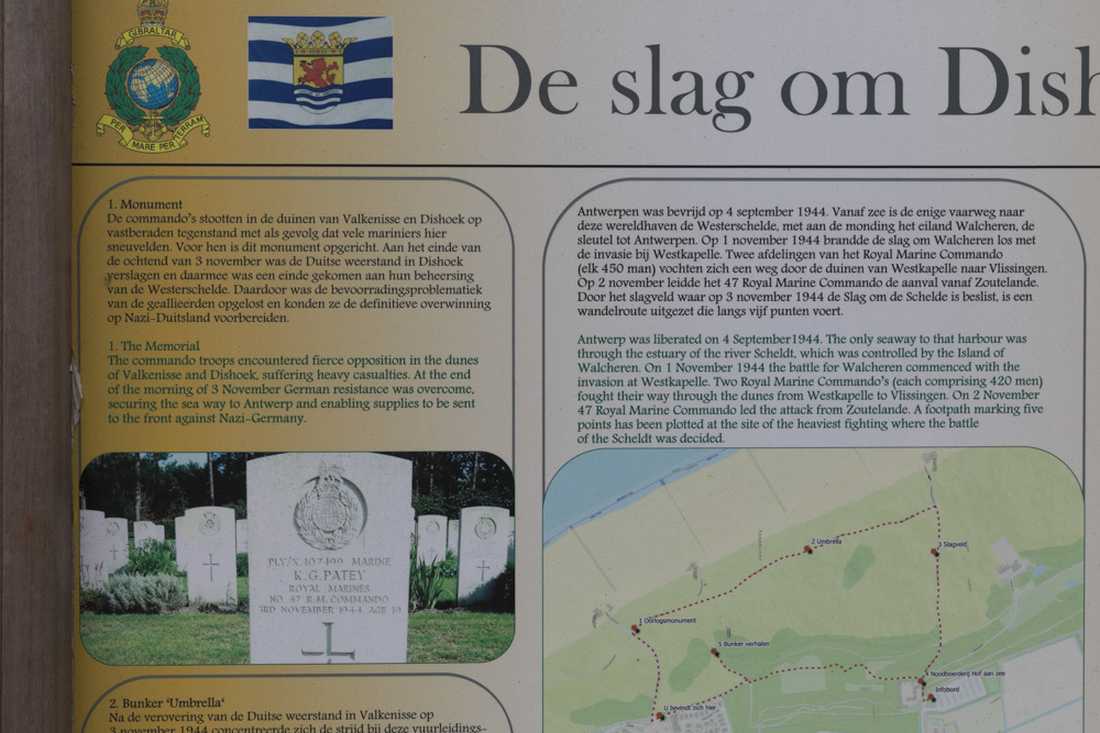 Information Sign The Battle of Dishoek #2