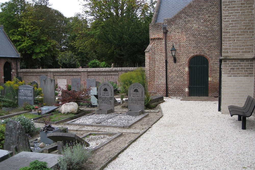 Nederlandse Oorlogsgraven Nederlans Hervormde Begraafplaats Voorhout