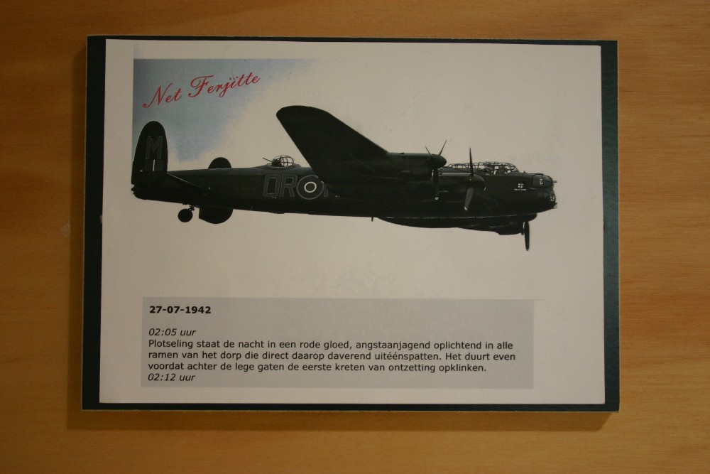 Memorial Crash Lancaster Mk.l R5748 ZN-R #3