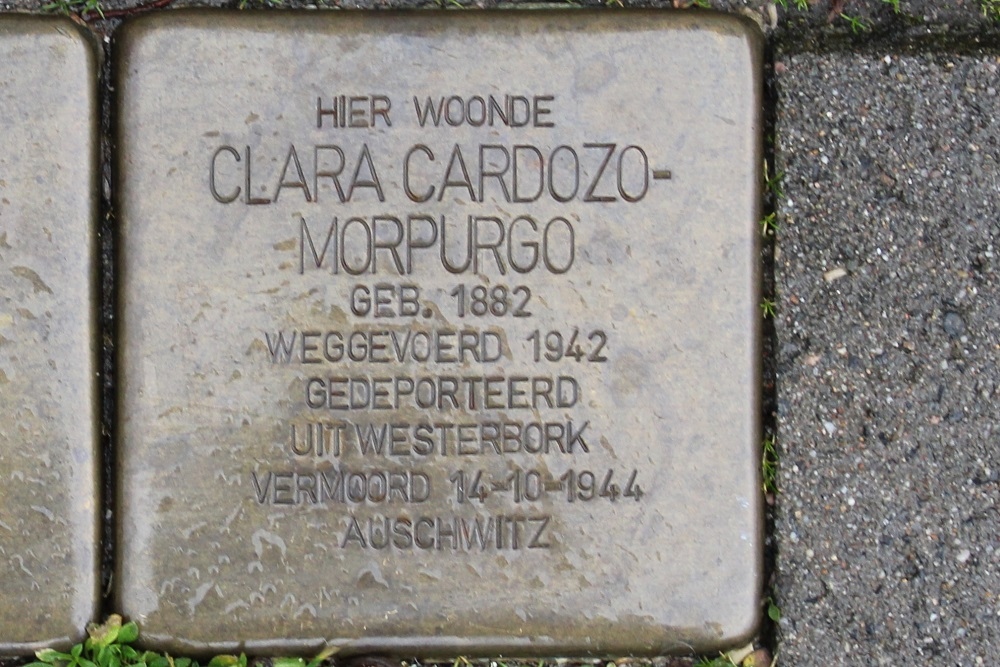 Stolpersteine Wattstraat 8 #3