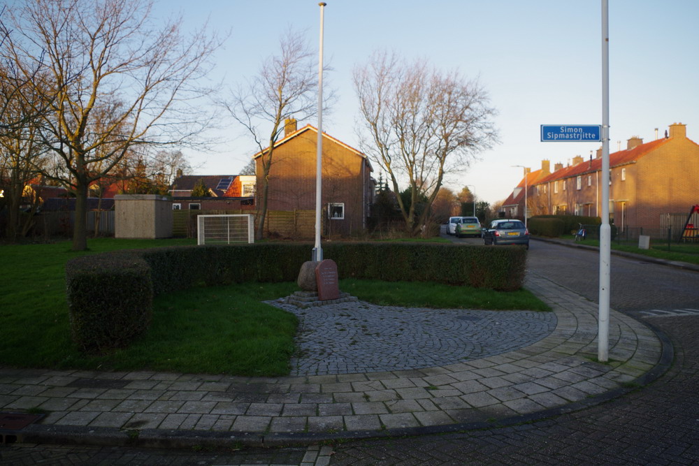 War Memorial Street Name Signs Kimswerd #3