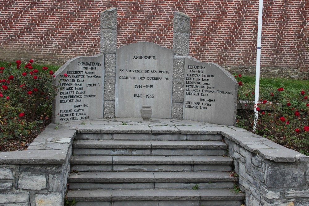 Oorlogsmonument Anseroeul