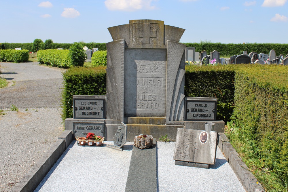 Belgian War Grave Marneffe #1