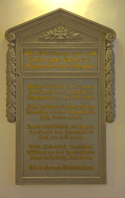 Oorlogsmonument Bildungszentrum Nürnberg