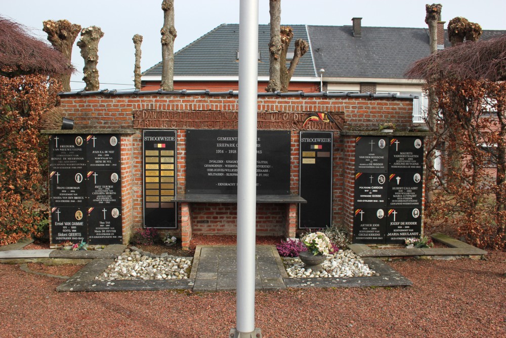 Monument Oudstrijders Lebbeke	 #1