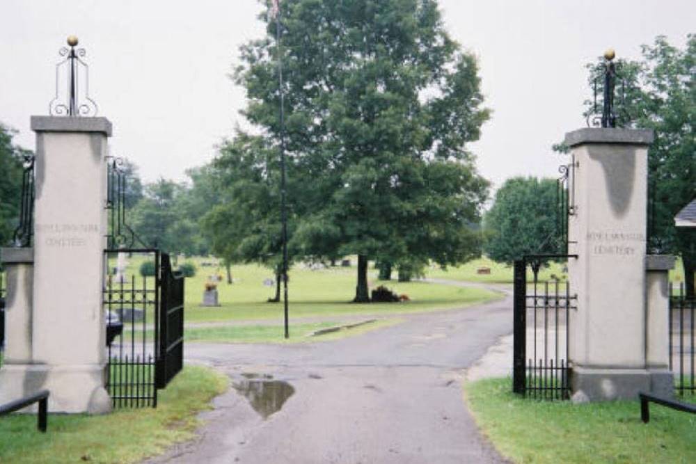 Amerikaans Oorlogsgraf Rose Lawn Park Cemetery #1