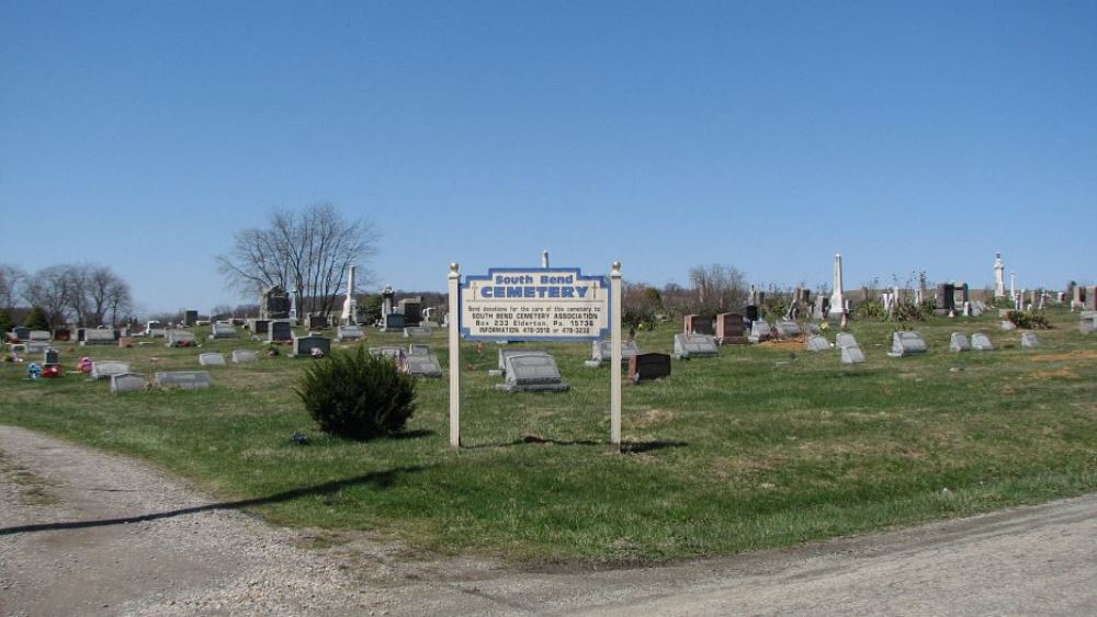 Amerikaans Oorlogsgraf South Bend Cemetery #1