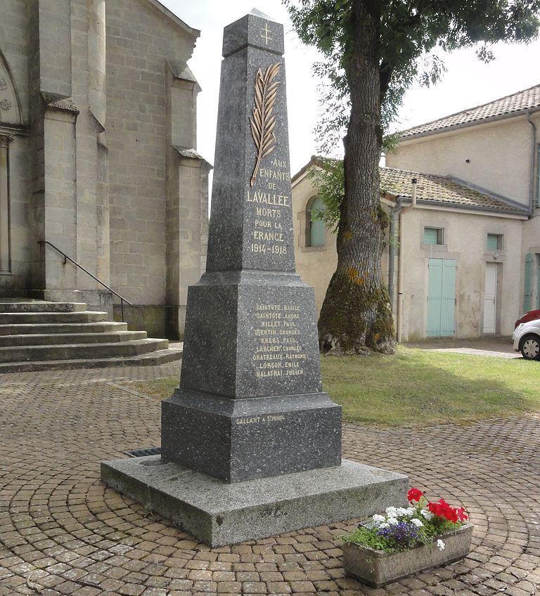 Monument Eerste Wereldoorlog Lavallée