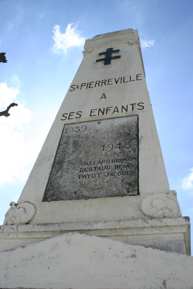 War Memorial 1940-1945 Saint-Pierreville #2