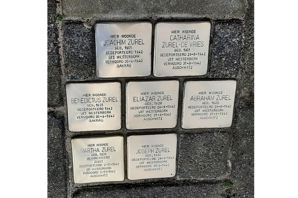 Stolpersteine Leidsestraat 24 #2