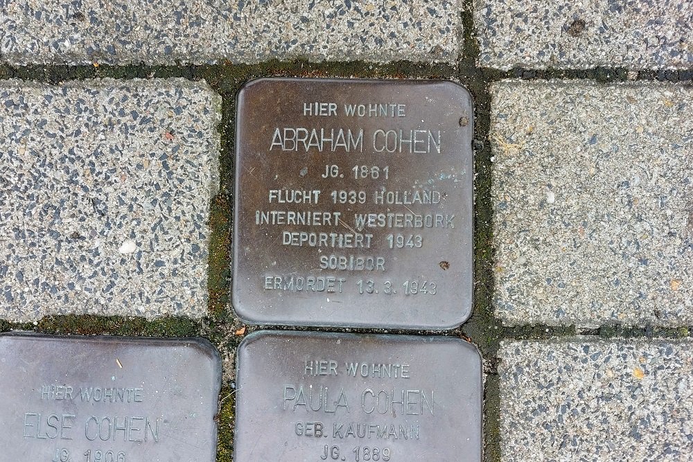 Stolpersteine Weezerstrae 29 #4