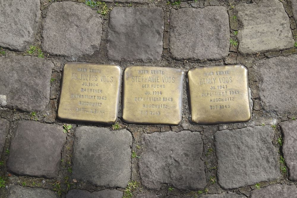 Stolpersteine Platz des Westfälischen Friedens #1