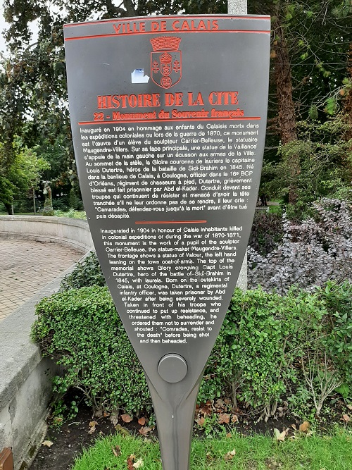 Oorlogsmonument Calais #5