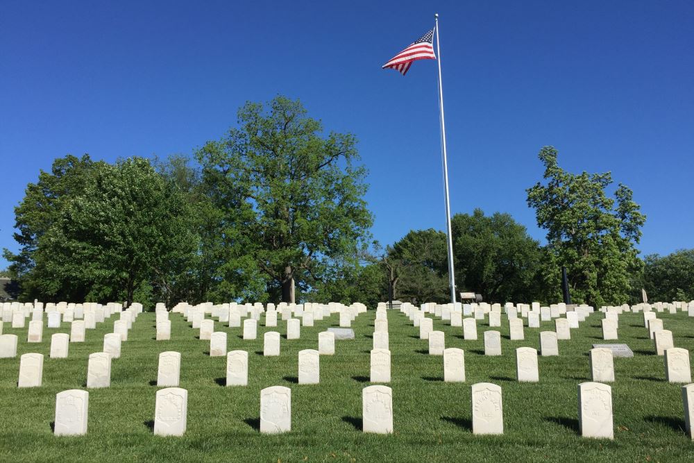 Amerikaanse Oorlogsgraven Crown Hill Cemetery #1