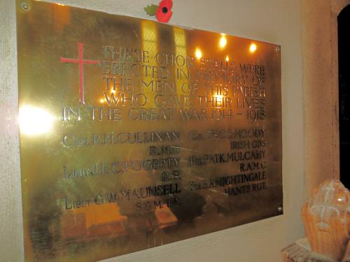 War Memorial St. Columba's Church Ennis