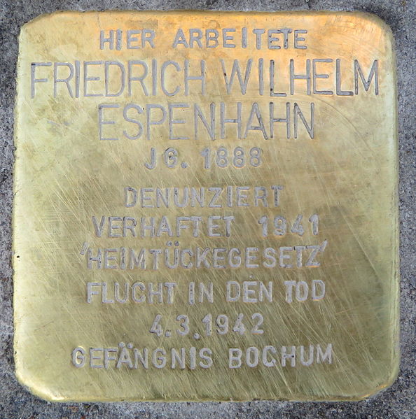 Stolperstein Herbeder Strae 28