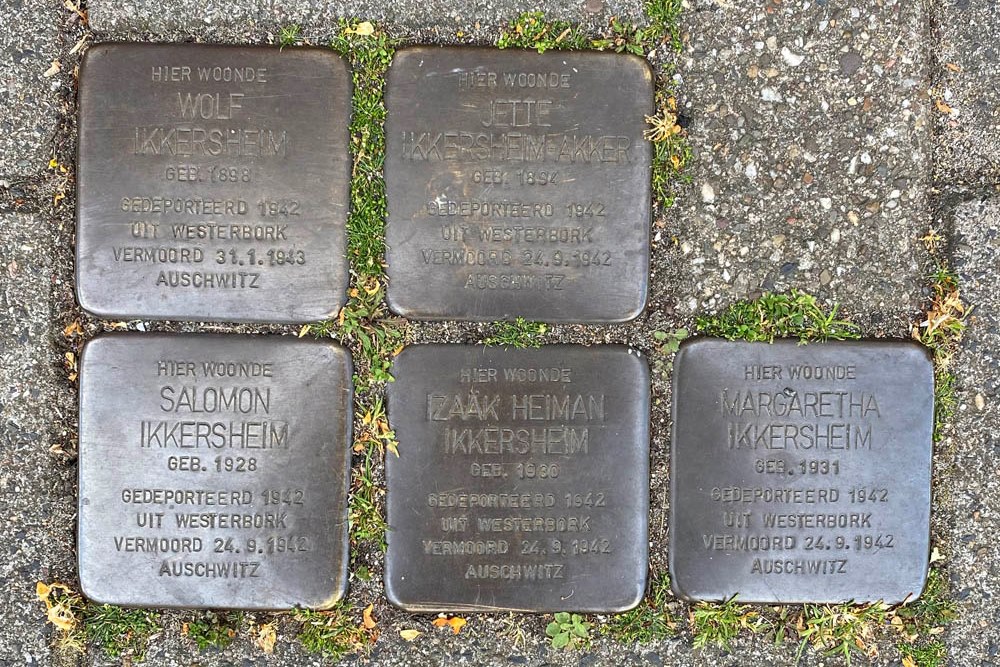 Stolpersteine Jacob Marisstraat 95 #1