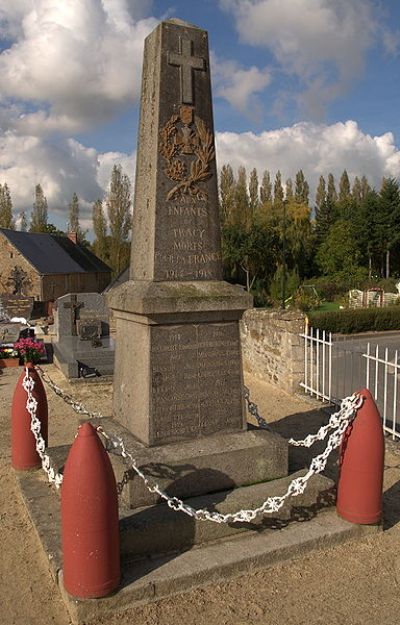 Oorlogsmonument Tracy-Bocage