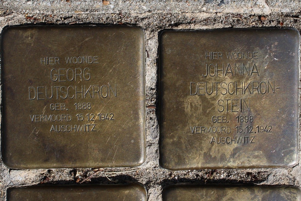 Stolpersteine Koningin Sophiastraat 36 #2