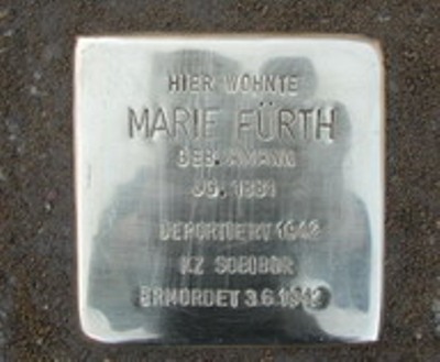 Stolperstein Lafontainestraße 23