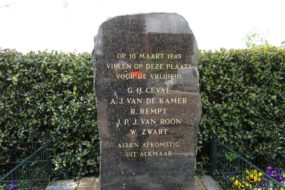 Monument Omgekomen Verzetsstrijders #2