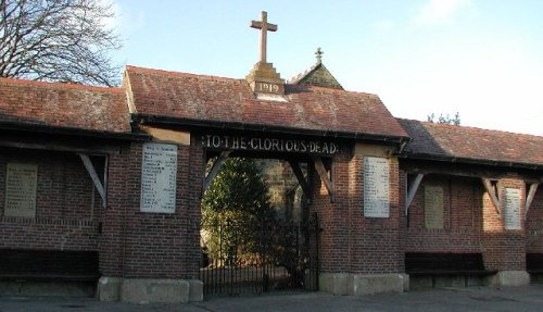 Oorlogsmonument Burnhope