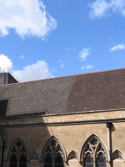 Repaired Bomb Damage St Etheldreda's Church #1