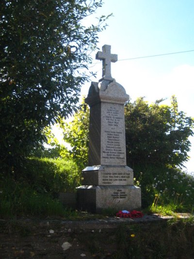 Oorlogsmonument South Petherwin