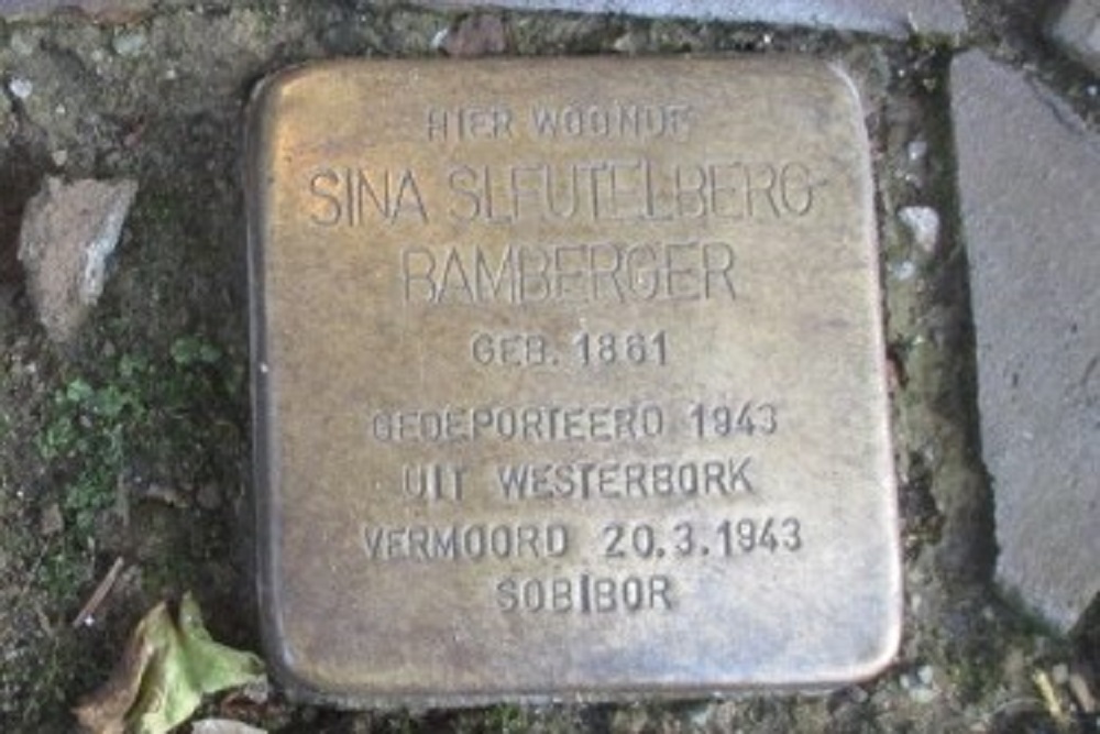 Stolpersteine Dijkstraat 36 #3