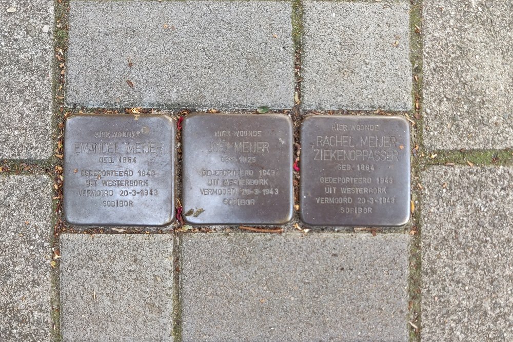 Stolpersteine Marcusstraat 11 #1