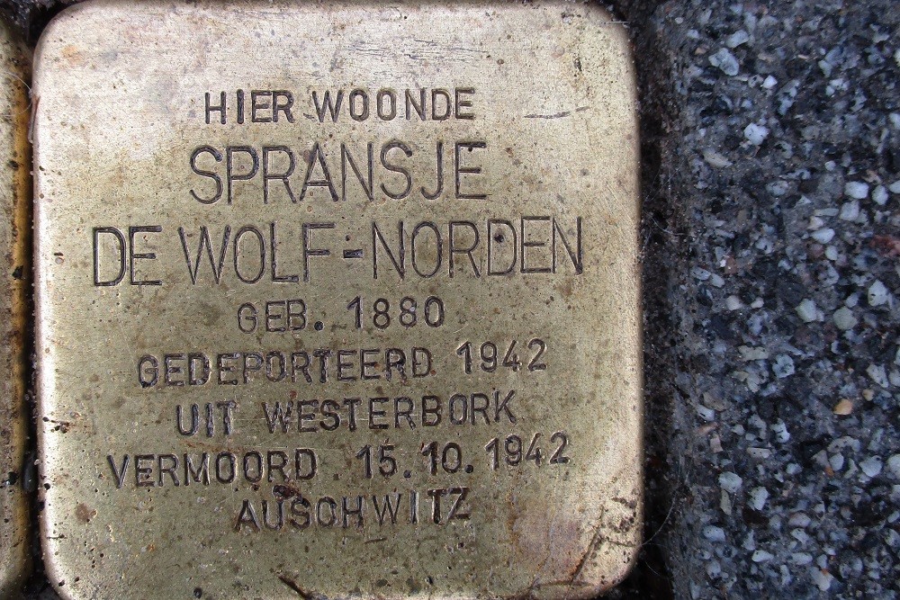 Stolpersteine Boezemsingel 25A #4