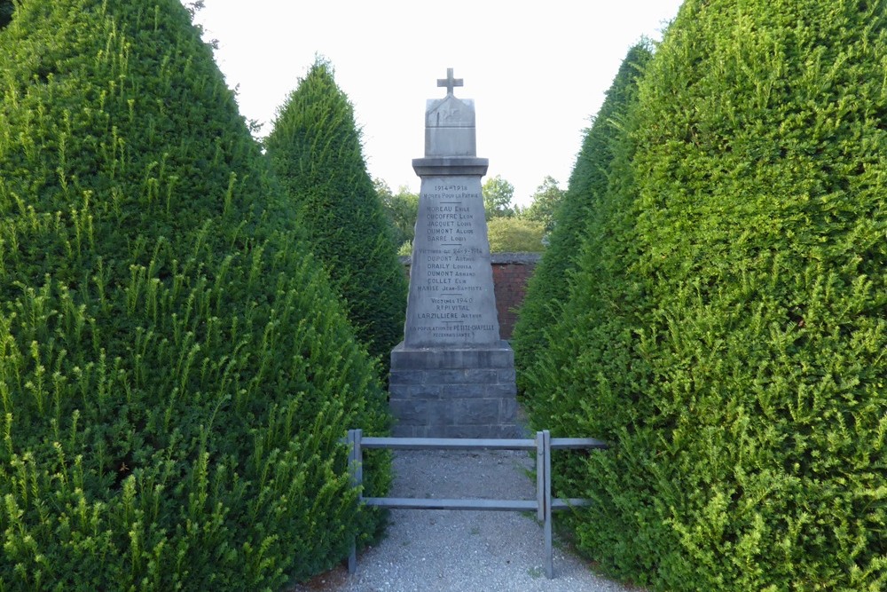 Oorlogsmonument Petite-Chapelle