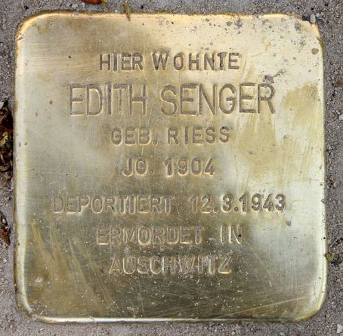 Stolpersteine Trautenaustraße 5 #2