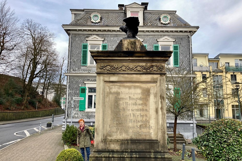 Oorlogsmonument Oorlogen 19e Eeuw Hückeswagen