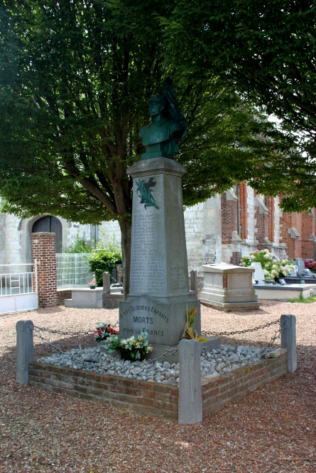 Oorlogsmonument Boëseghem #2