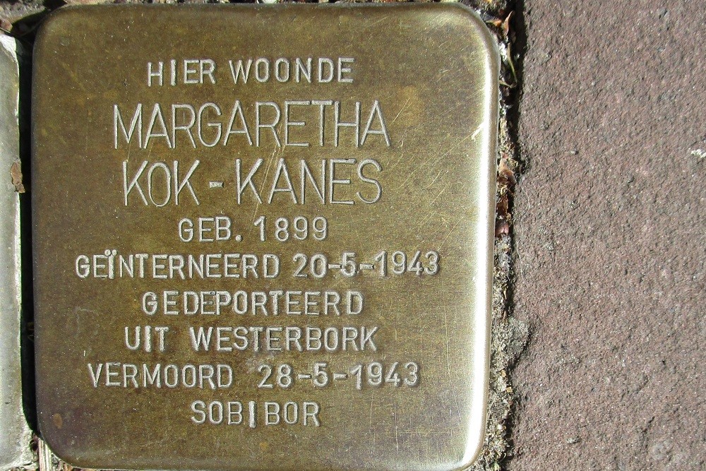 Stolpersteine Muiderstraat 7 #3