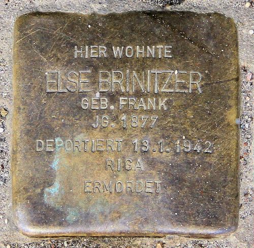 Stolpersteine Dsseldorfer Strae 77 #2