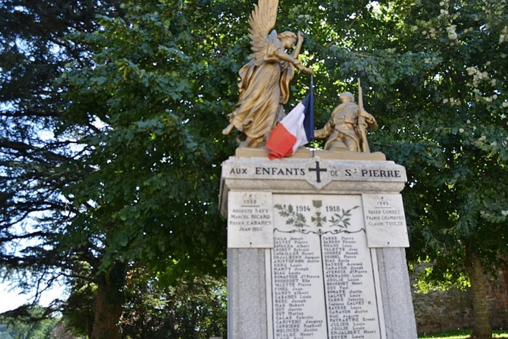Oorlogsmonument Saint-Pierre-de-Trivisy #1
