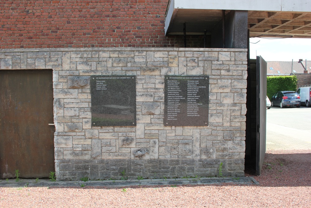 Commemorative Plates Veterans Zwevegem Kappert