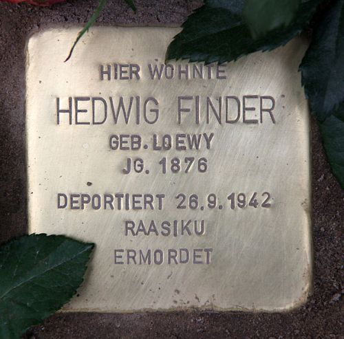 Stolperstein Friedbergstrae 10