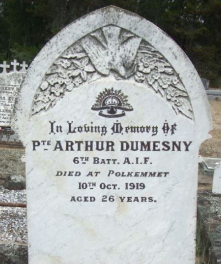 Commonwealth War Grave Quantong Cemetery