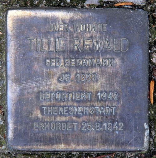 Stolpersteine Augustastrae 37 #3