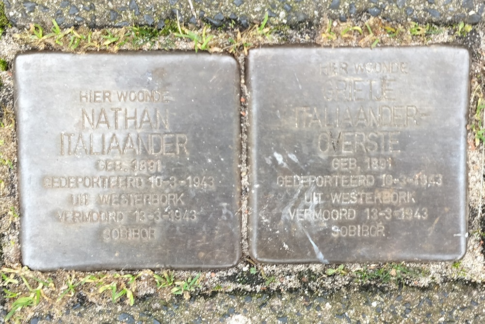 Stolpersteine Kometenstraat 96 #1