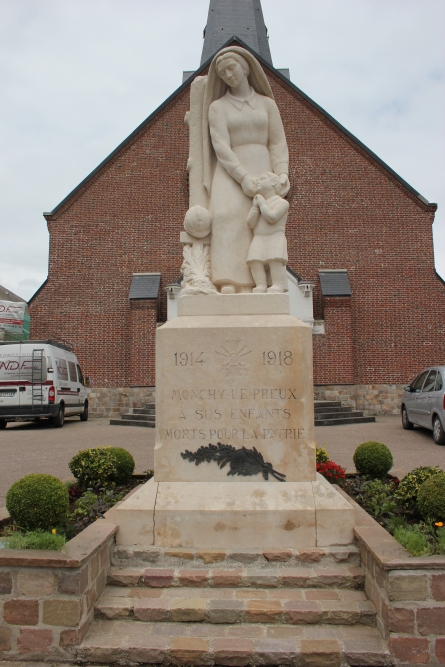 Oorlogsmonument Monchy-le-Preux	