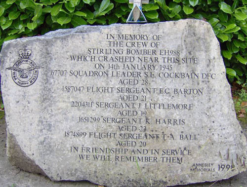 Monument Stirling Bommenwerper Annesley