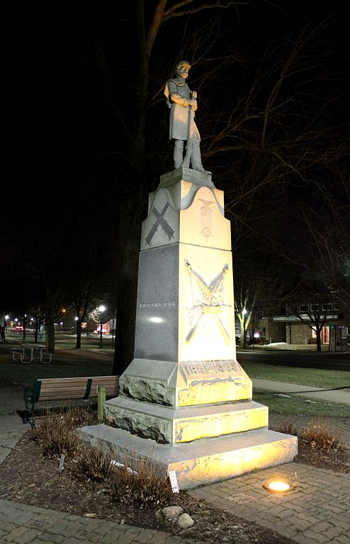 Monument Amerikaanse Burgeroorlog Dexter #1