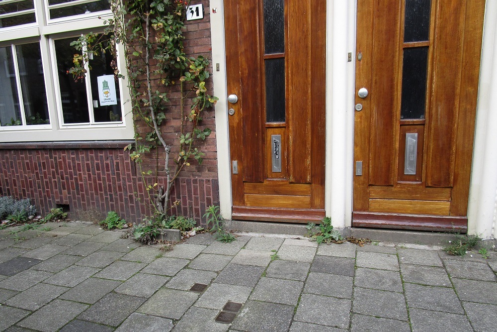 Stumbling Stones Paulus Potterstraat 31 #4