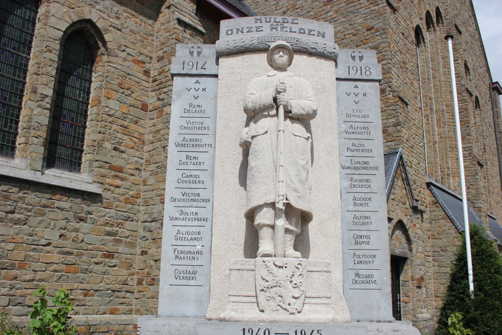 Oorlogsmonument Oostrozebeke #2