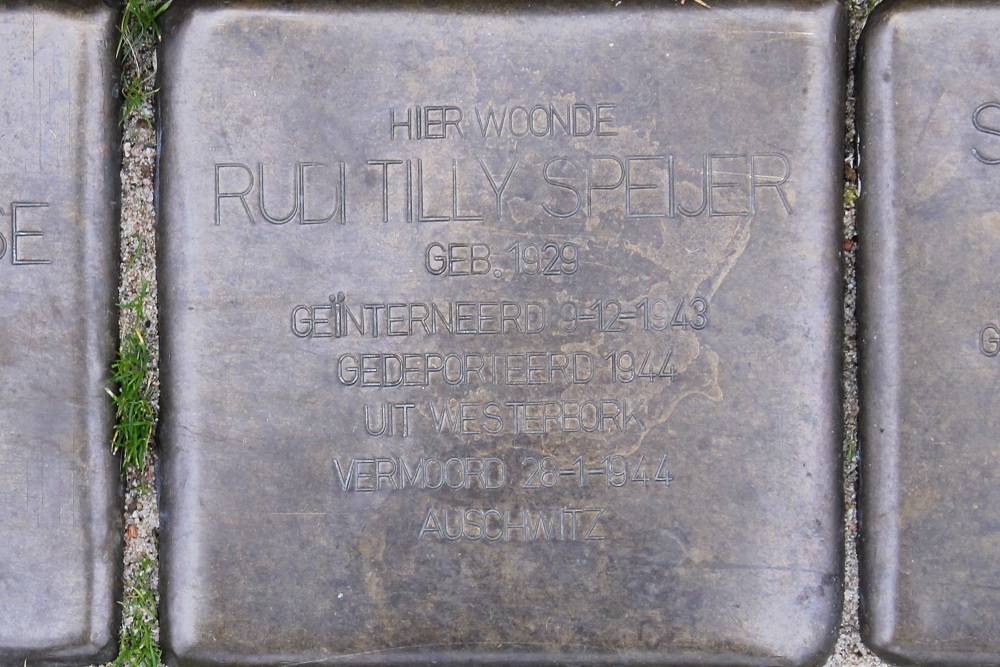 Stolpersteine Transvaalkade 83 #3